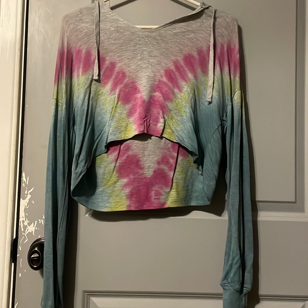 Cropped sweatshirt